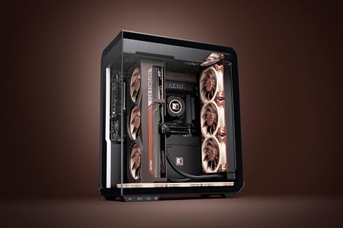 Image of Noctua NL-LC1-36 360mm Quiet All-in-One (AIO) Water Cooler for AMD AM5 and Intel LGA1851 /LGA1700 CPUs (Black, Brown, Beige)