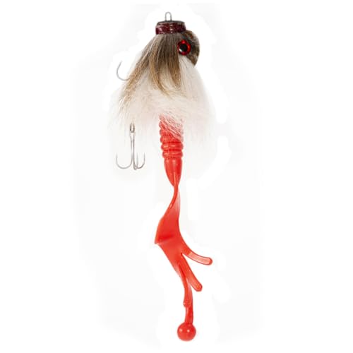 Leurre big pike leurre artificiel cerf hair mouse lure de 85g pour brochet peu profond - 7