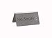 Service Ideas 1C-BF-NOSEATING-MOD Laser Cut Table Tent, No Seating, Brushed