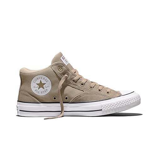 Converse Unisex Chuck Taylor All Star Malden Street Canvas & Suede MID, Taupe/Vintage Cargo/White, 9.5