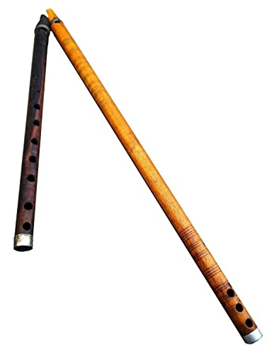 Indiancultura Professional Rajasthani Musical Instrument Algoza Woodwind Male Female Alghoza Love Music - Live Music Shahinai Used Festivities,Satsang Best Gift. #TOP4