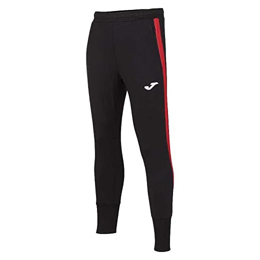 Joma Hombre Pantalón Deportivo, Negro, M