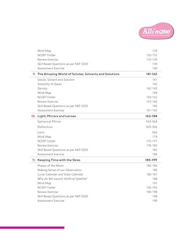 Image of Arihant All in One Science Class 8 Book 2025 Edition | NCERT Based Complete Study Guide with Mind Map, Competency Based Questions, Chapterwise Exercises and Sample Question Papers