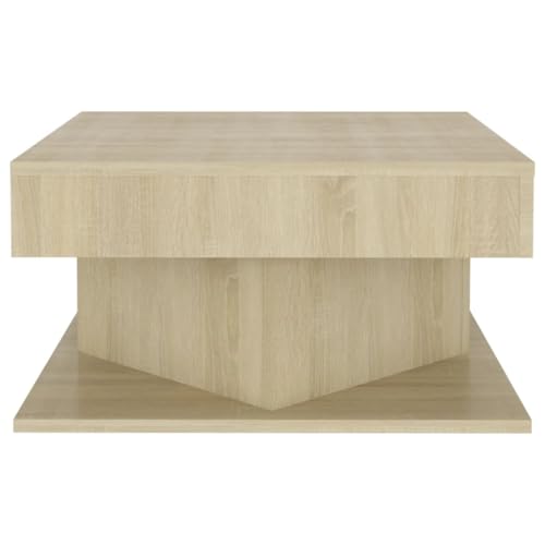 Table basse avec rangement tiroir et étagère meuble de salon moderne - 4