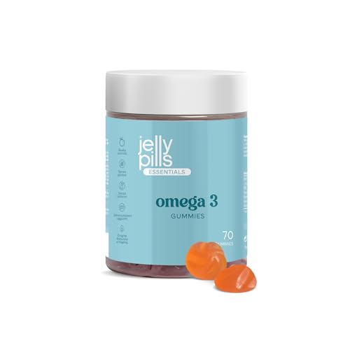 Jelly Pills Gummies Omega 3 e Vitamine B, 70 pezzi