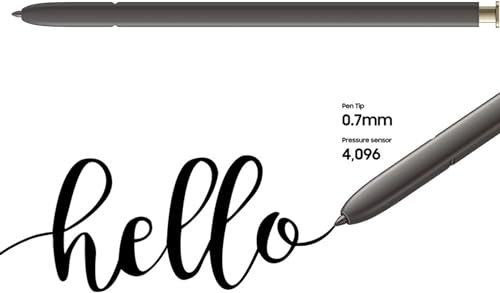 Image of SLQ Galaxy S24 Ultra S Pen [Withbluetooth |4096 Pressure Sensor ] Replacement For Samsung Galaxy S24 Ultra 5G All Versions Touch Stylus Pen With 5Xtips /Nibs (Yellow)