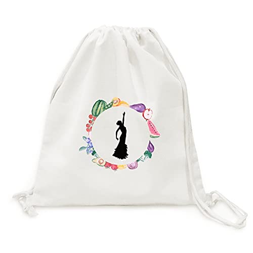 Fruits et légumes bien protégés dans ce sac en tissu pliable durable