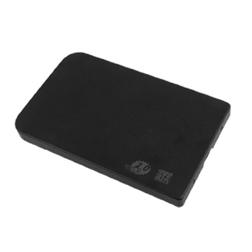 Caja externa para disco duro SATA 2.5" USB 2.0 negra miniatura 1