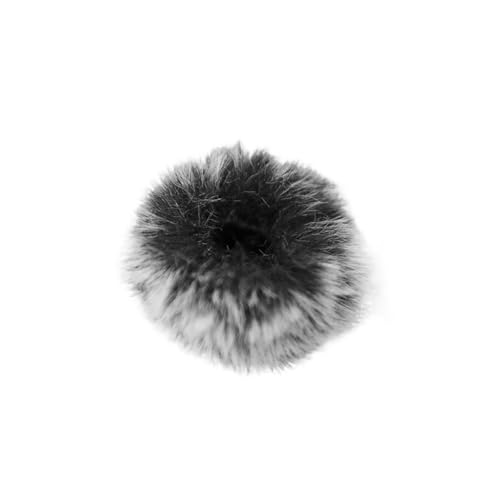 Outdoor Microphone Furry Windscreen Muff for Lavalier Microphones Lapel Headsets Microphone Covers Replace