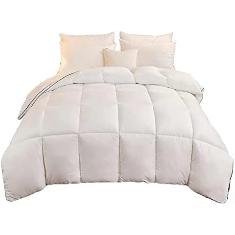 chanjoon Down Duvet Hotel Quality Feather Duvet Luxurious Hypoallergenic Winter Down Comforter Cover