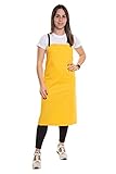  Ardeco\'s Delantal con peto modelo Margarit color amarillo
