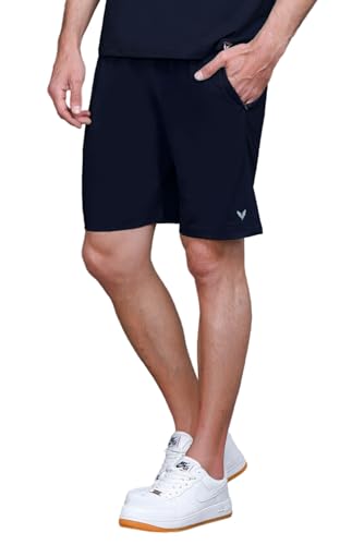 Image of GODFREY Cotton Half Trackpant with Zipper Pocket Shorts for Men | Outdoor Light Weight Sports