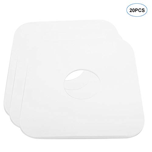 Antistatische Schallplatten-Tasche, CD-Player Schallplatten-Schutzhülle, staubdichtes Weiß für 12-Zoll-Schallplatten
