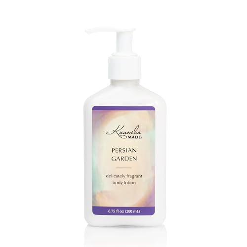 Kuumba Made Persian Garden Body Lotion 6.75 fl oz | Moisturizing Scented Lotion with Dispenser Pump