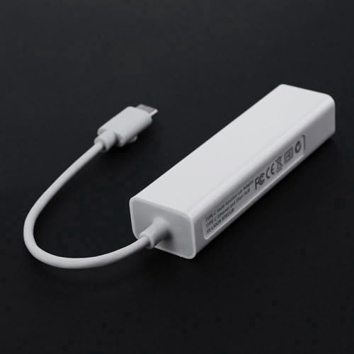 Hub USB C con Red RJ45 Ethernet Transmisión Estable USB 3.1 Tipo C para PC 5