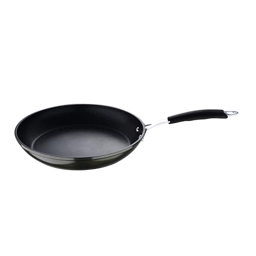 BERGNER 28cm X 5,2cm Forged Aluminium Non-Stick Frying Pan with Lid Suitable for All Heat Sources Including Induction Free from Pfoa