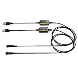 コミネ(KOMINE) バイク用 グローブ EK-315 USB 5V-7.4V グローブコンバーター Black Free