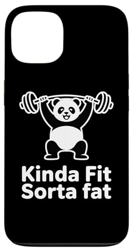 Kinda Fit Sorta Fat Funny Panda W tBbglX EGCgteBO X}zP[X iPhone 13 p