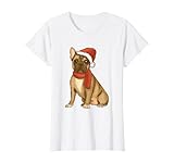bull dog francese natale regalo bambini adulti amante cani maglietta