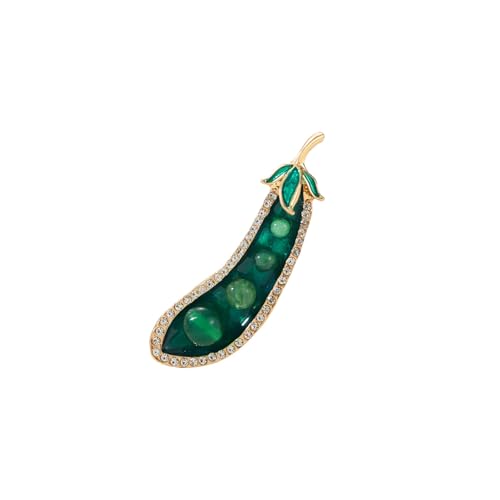 Image of Enamel Fruit Brooch for Women Rhinestones Fruit Lapel Pin Elegant Fruit Brooches Jewelry Gift, Perfect for Dresses Hat Bag