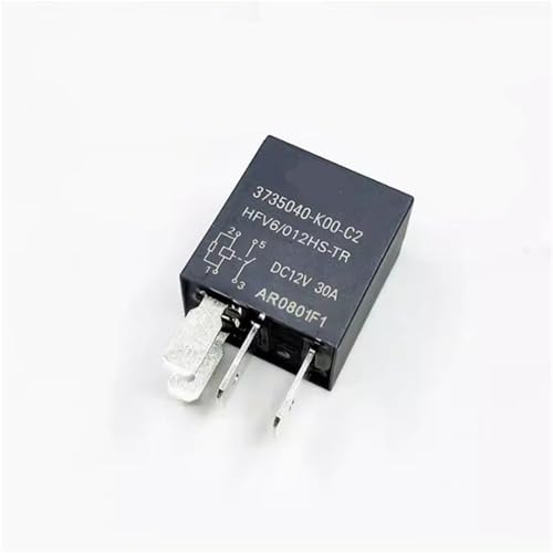 Relais HFV6 012HS-TR 12V 30A, composant haute durabilité pour ingénierie rigoureuse