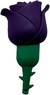 KMSTD Purple Rose Shaped 128GB USB Flash Drive Pendrive Thumb Drive USB Disk USB Drive