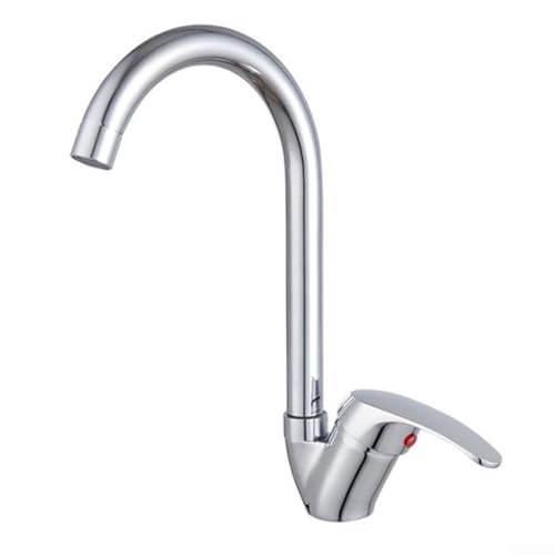 Grifo mezclador monomando con control de palanca única para regular agua de cocina