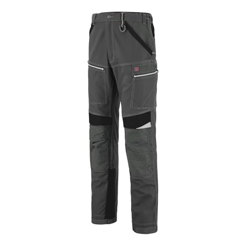 Pantalon Lafont Spanner Charcoal avec poches genouillères