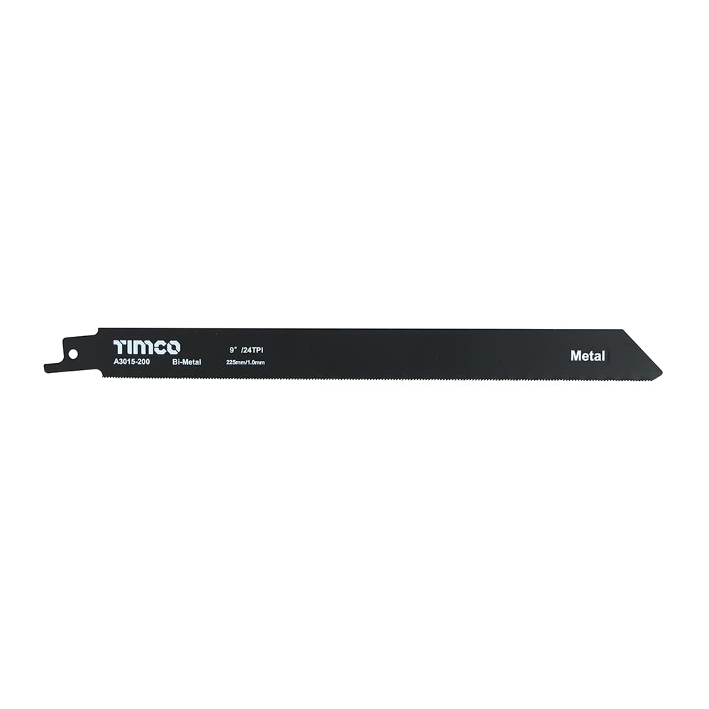 Lame bi-métal pour scie sabre TIMCO 3015–200 pour rénover et démonter une maison
