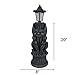 DWK Glowing Grimace Guardian Gargoyle LED Solar Light - Majestic Gothic Decor Garden Statue - 20 Inches High - Adding Mystical Charm to Your Outdoor Sanctuary