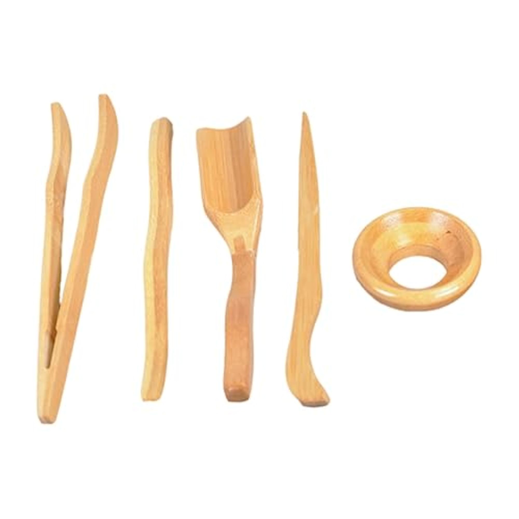 5Pcs Portable Tea Ceremony Utensil Tools Set
