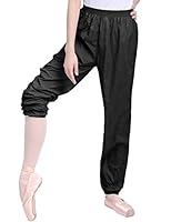 Daydance Ballett-Hose aus Ripstop-Material, leicht, Intensität, Nylon, für Tanzen - Schwarz - Mittel
