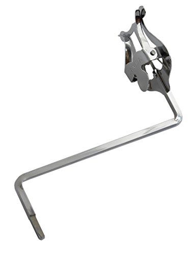 Atril marcha saxo tenor y trompa, 130 mm (extra largo) Niquelado