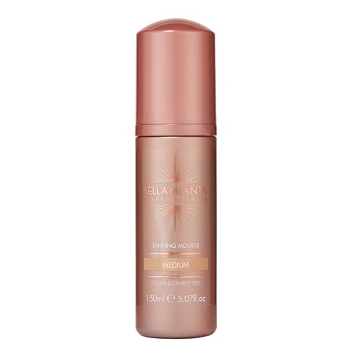 Mousse autobronzante Medium Bellamianta 150 ML pour un teint doré naturel