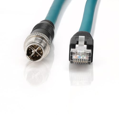 Amazon.co.jp: ZBLZGP M12 8ピンXコードオス-メス-コグネックス