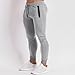 Generic Fashion Holidays Deals 2024 Mens Gym Jogger Pants, Casual Slim Fit Workout Sweatpants with Zipper Pockets Exercise Bodybuilding Athletic Pants Cargo Pants for Men Gray, X-Large
