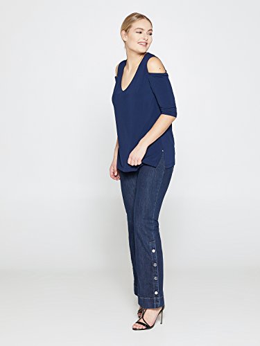 Fiorella Rubino: T-Shirt con Spacchi sulle