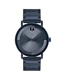 Movado Bold Evolution 2.0 Men's and Women's Watch - Swiss Quartz Movement, Stainless Steel Mesh Bracelet - 3 ATM Water Resistance - Luxury Fashion Timepiece for Him or Her - 40mm