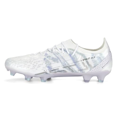 PUMA Womens Ultra Ultimate Brilliance Firm GroundAg Soccer Cleats Firm Ground, Soft Ground - White3