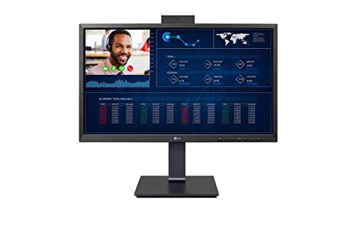 LG 24インチ 24CN650N-6A FHD IPS TAA オールインワン薄型クライアント クアッドコアプロセッサ搭載 フルHDウェブカメラ&スピーカー内蔵