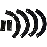 Mr Mower Parts Snow Blower Paddle Set for Snapper # 6-1215 & 761215 Fits 17'...