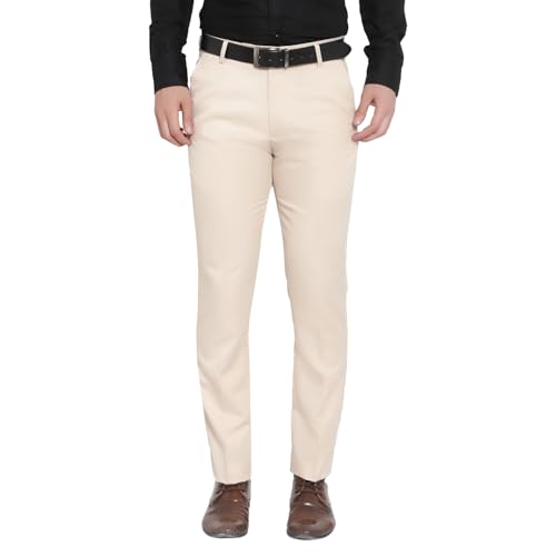Image of Men's Formal Trouser for Men | Regular Fit Office Wear Pant | Business Casual Trousers | Comfortable Formal Pants for Office, Work