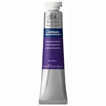 Winsor & Newton Cotman 21ml Water Colour Tube - Dioxazine Violet