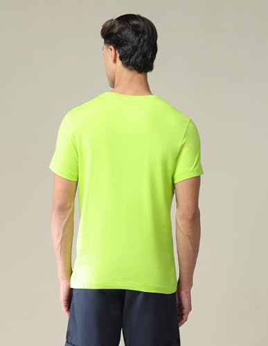 Image of U.S. Polo ASSN. Knitted Slim Fit Cotton T-Shirts for Men - Breathable & Comfortable, Half Sleeves Mens Casual T Shirts