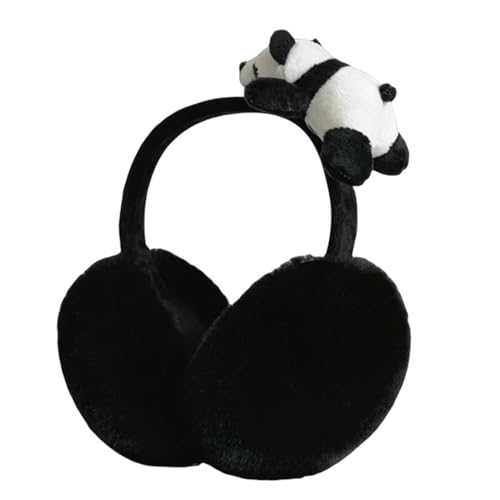 Cache-oreilles panda d'hiver chaud et antigel pour hommes et femmes