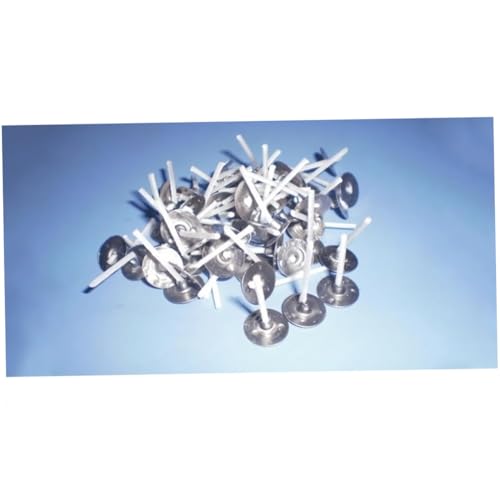 Soportes metálicos para mechas de vela 200 pcs miniatura 3