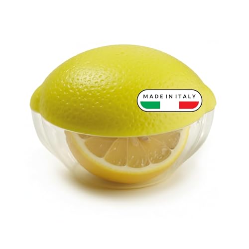 Snips, Garde Citron, Boîte de Conservation 12 x 9,5 x 9 cm, Boite Rangement Frigo, Made in Italy,...