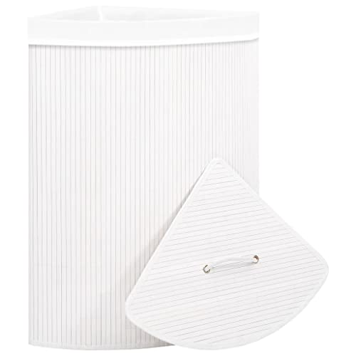 Panier à linge d'angle pliable pour optimiser les petits espaces - 4