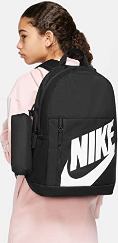 NIKE Unisex Kid's Sport, Black/Black/White, misc4