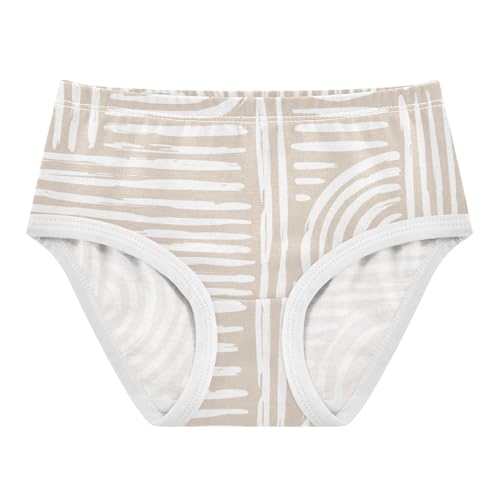 Organic Cotton Panties All Seasons Panties Breathable Underwear for Toddlers in Sizes 2T,3T, 4T, 5T, 6Y and 8Y